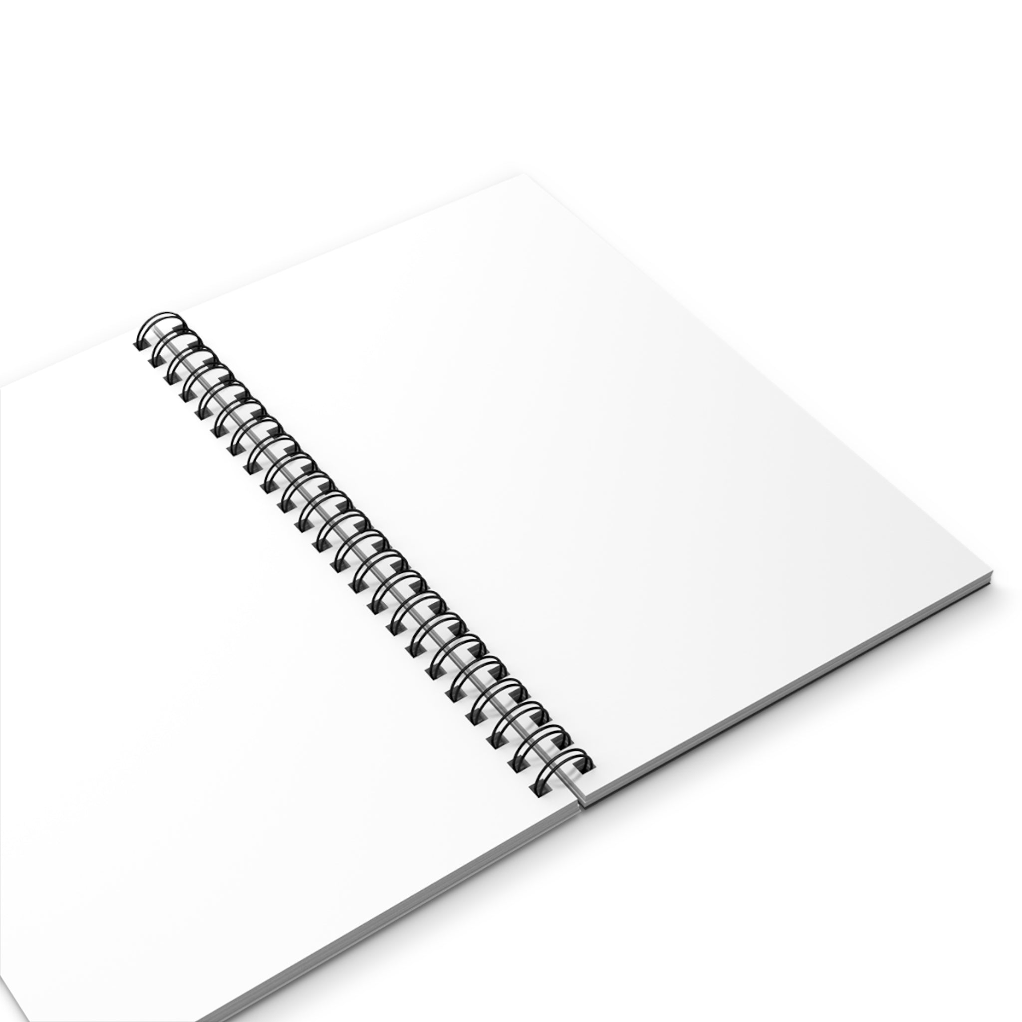Surviving, Not Thriving Spiral Journal — Black Notebook for Mental Health & Self-Care