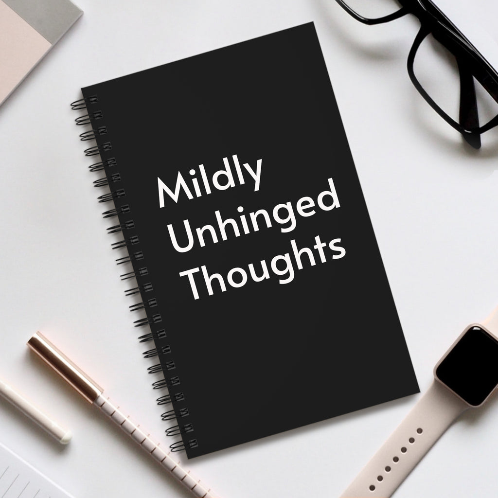 Mildly Unhinged Thoughts — Black Spiral Journal