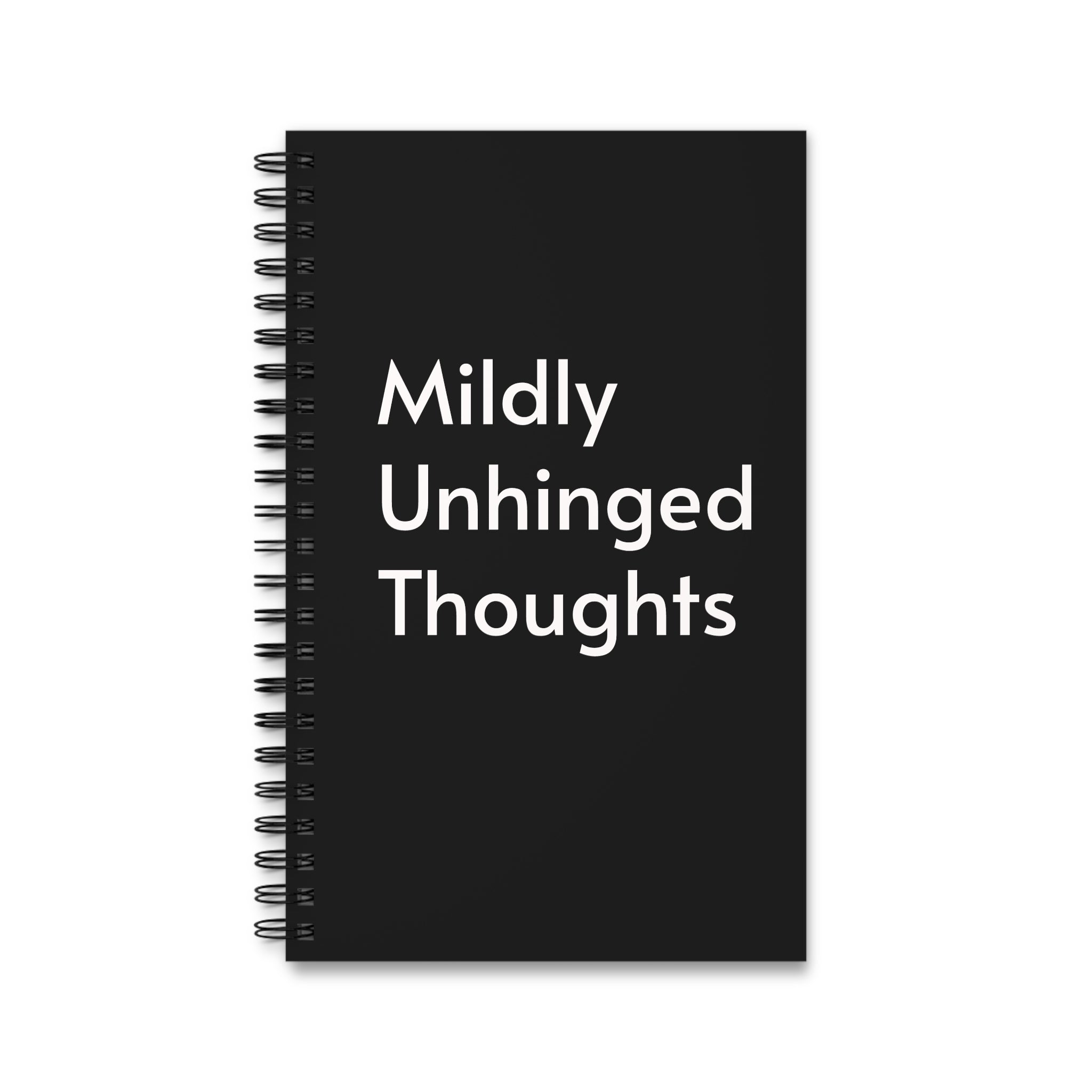 Mildly Unhinged Thoughts — Black Spiral Journal