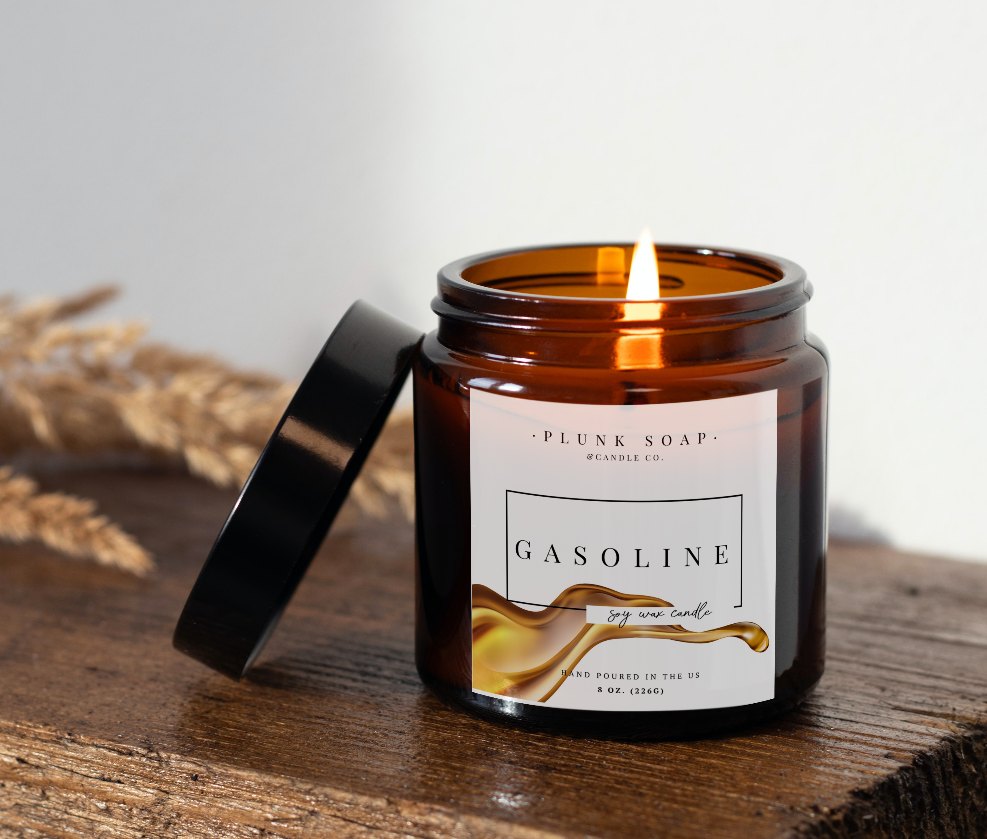 Gasonline Scented Soy Candle